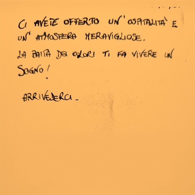 Messaggio nel libro delle presenze, 24 dicembre 2024