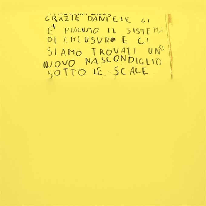 Messaggio nel libro delle presenze, 1 agosto 2025